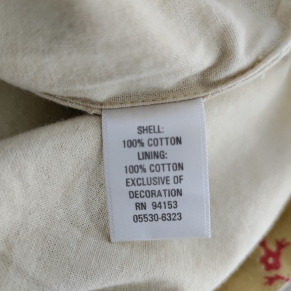 C.J. Banks 1X Artsy Floral Patchwork Mosaic Button Up Jacket 100% Cotton - Picture 4 of 7